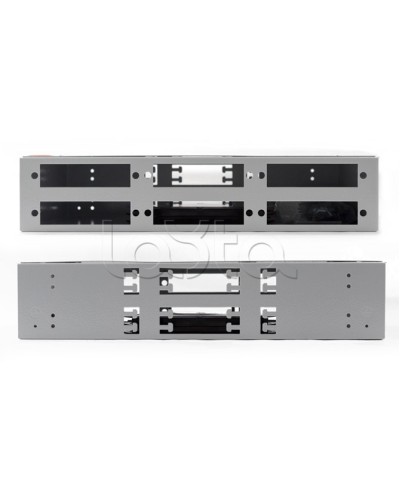 Бокс оптический Hyperline FO-19R-2U-6xSLT-W140H42-48UN-GY в Ногинске Кросс оптический Pintop.ru