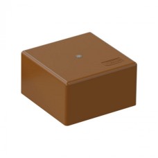 SD3 Коробка распределительная для о/п, для монтажного пистолета 75x75x40мм, 12 пар 10мм2, (корич.) Экопласт (72936B)